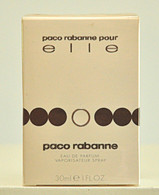 Paco Rabanne Pour Elle Eau De Parfum Edp 30ml 1.0 Fl. Oz. Spray Perfume For Woman Rare Vintage Old 2003 New Sealed - Herren