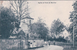 Bercher VD, Enfants Devant L'Eglise Et Cure (1.10.1910) - Bercher