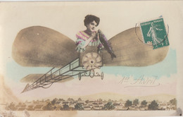 Aviation - Fantaisies - Femme - Poisson D'Avril - Other & Unclassified
