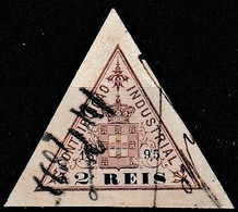 Revenue / Fiscaux / Fiscal, Portugal -|- Contribuição Industrial 1895 / 2 Rs. - Margem Média - Used Stamps