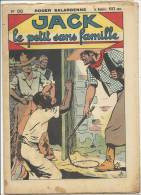 Fascicule, "Jack", Le Petit Sans Famille - Une Collision Sanglante - Roger Salardenne - N° 36 - Other & Unclassified