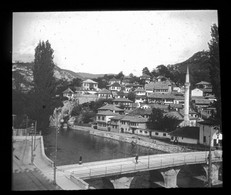 V1038 - BOSNIE - HERZEGOVIE - SARAJEVO - Plaques De Verre