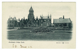 Ref 1478 - 1903 Postcard - Headingley College Leeds - Yorkshire - Leeds