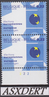 N° 3255 ** Doorloper / Pl. 2  Europese Verkiezingen - 2001-2010