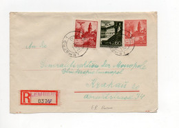 !!! ENTIER POSTAL RECOMMANDE DE LEMBERG POUR CRACOVIE DE 1941 - Gouvernement Général