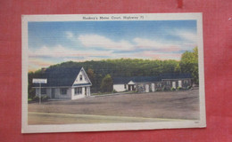 Huskey's Motor Court   2 1/2 Miles  From  Knoxville  Tennessee >       Ref 4748 - Knoxville
