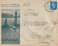 Allemagne Lettre Lindau Pour La Suisse 1932 - Brieven En Documenten