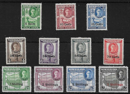 SOMALILAND 1951 SET SG 125/135 UNMOUNTED MINT Cat £55 - Somaliland (Protectoraat ...-1959)