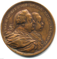 CARLO E MASSIMILIANO ASBURGO LORENA INCORONAZIONE VIENNA 1770 - Monarquía / Nobleza