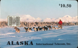 ALASKA  - Traineau  -  $10,50 - Chipkaarten