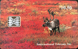 ALASKA  - Caribou  -  $10,50 - [2] Tarjetas Con Chip