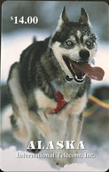 ALASKA  -   Alaska Dog  -  $14 - [2] Chip Cards