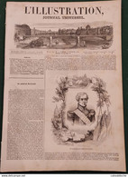 1844 L'ILLUSTRATION N° 50 - USINE DE LA Cie DE PARIS FABRICATION DE GAZ POUR ECLAIRAGE DE PARIS - CONCOURS DE POISSY - Magazines - Before 1900