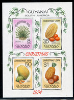 Guyana, 1974, Plants, Fruits, MNH, Michel Block 2 - Guyana (1966-...)