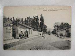 MILITARIA - GRENOBLE - Caserne Du 140ème Régiment D'infanterie - Avenue Maréchal Randon (animée) - Kasernen