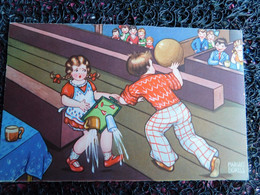 Illustrateur Margret Boriss, Enfants, Jeux De Bowling, 1932   (Z7) - Boriss, Margret