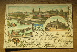 WESEL (Allemagne) Précurseur Carte Gruss Voyagée 1897 - Wesel