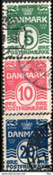 Denmark,1912, Mi#63/65,used,as Scan - Otros & Sin Clasificación