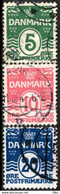 Denmark,1912, Mi#63/65,used,as Scan - Andere & Zonder Classificatie