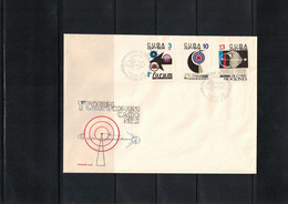 Cuba 1966 Telecommunications FDC - Cartas & Documentos