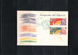 Cuba 1964 Space / Raumfahrt Vostok V + VI FDC - Cartas & Documentos