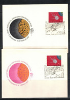 Cuba 1967 Space / Raumfahrt Satelite 4 Covers And Postcards - Storia Postale