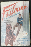 ROMANZO AVVENTURE: FULMINE - Libri Antichi