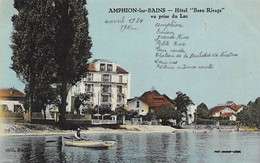 Amphion Les Bains        74         Hôtel Beau Rivage   Couleur    (voir Scan) - Autres & Non Classés