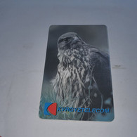 KYRGYZSTAN-(KG-KYR-0008B)-bird Of Prey2-(21)-(50units)-(00214804)-(tirage-30.000)-used Card+1card Prepiad Free - Kirgizië