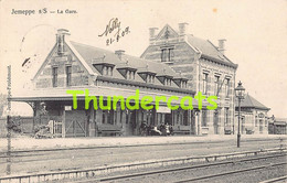 CPA JEMEPPE SUR SAMBRE LA GARE STATION - Jemeppe-sur-Sambre