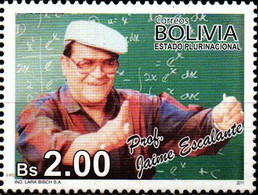 Bolivia 2011 ** CEFIBOL 2094 Prof J. Escalante (La Paz. 1930 - California 2010) See Des. - Bolivie