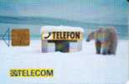 CZECHREP : CZ161/53 100 Phone Booth And White Bear USED - Tsjechië