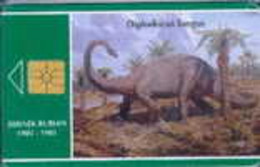 CZECHREP : CZ041/32 100 Diplodocus Longus Dinausaurier USED - Tsjechië