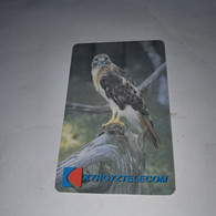 KYRGYZSTAN-(KG-KYR-0009B)-bird Of Prey2b-(28)-(100units)-(00175610)-(tirage-10.000)-used Card+1card Prepiad Free - Kirghizistan