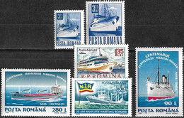 SHIPS - 6 Different Stamps - Other & Unclassified