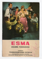 1950? YUGOSLAVIA, BELGRADE, ESMA REDZEPOVA, AUTOGRAPH - Autographes