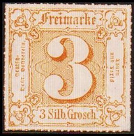 1866. THURN UND TAXIS.  3 Silb. Grosch. No Gum.  (Michel 50) - JF415612 - Ungebraucht