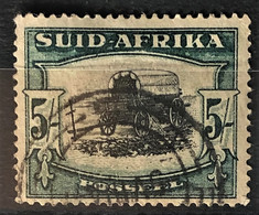 SOUTH AFRICA 1927 - Canceled - Sc# 31b - 5sh - Used Stamps