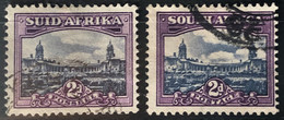 SOUTH AFRICA 1941 - Canceled - Sc# 54a, 54b - 2d - Oblitérés