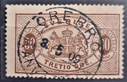 SWEDEN 1874 - Canceled - Sc# O9 - Service 30o - Service