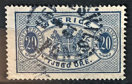 SWEDEN 1891 - Canceled - Sc# O20 - Service 20o - Service