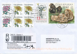 Czech Rep. / Comm. R-label (2020/01) Opava 1: Joy Adamson (1910-1980) Naturalist, Artist & Author "Born Free" (X0742) - Otros & Sin Clasificación