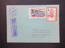 Polen 1982 Zensurbeleg 2 Violette Zensurstempel Ocenzurowano Warzawa - Blaszki - Storia Postale