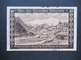 1.WK 1916 Künstler AK Südarmee (Rumänien) Kartpathendorf Bizköz Im Wyskower Paß Erste Verteidigungsfestung Der Russen - Guerre 1914-18