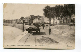 CPA   80 : ST VALERY Sur SOMME   Port Aux Cailloux    VOIR  DESCRIPTIF  §§§ - Saint Valery Sur Somme