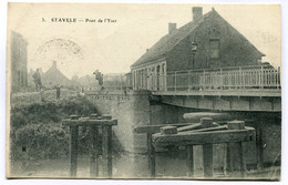 CPA - Carte Postale - Belgique - Stavele - Pont De L'Yser - 1917 (HA16271) - Alveringem