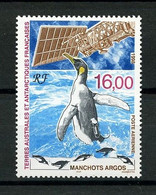 TAAF 1998 PA  N° 148 ** Neuf MNH Superbe C 8,70 € Faune Antarctique Fauna Oiseaux Birds Manchots Argos Espace Sp - Airmail