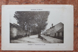 ETRECHY (91) - CARTE SOUVENIR - BOULEVARD DE LA GARE - Etrechy