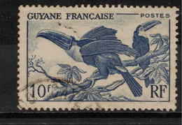 FRENCH GUIANA 1947 10f Blue SG 236 U #VU20 - Autres & Non Classés