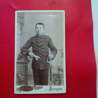 PHOTO SOLDAT 37 EME REGIMENT BOURGES - Oorlog, Militair